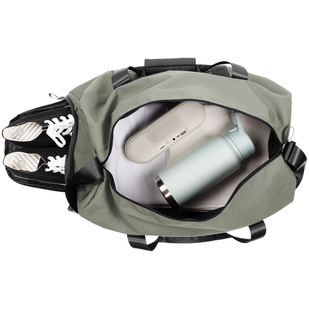 Сумка дорожная urbanPulse, серая — изображение 5