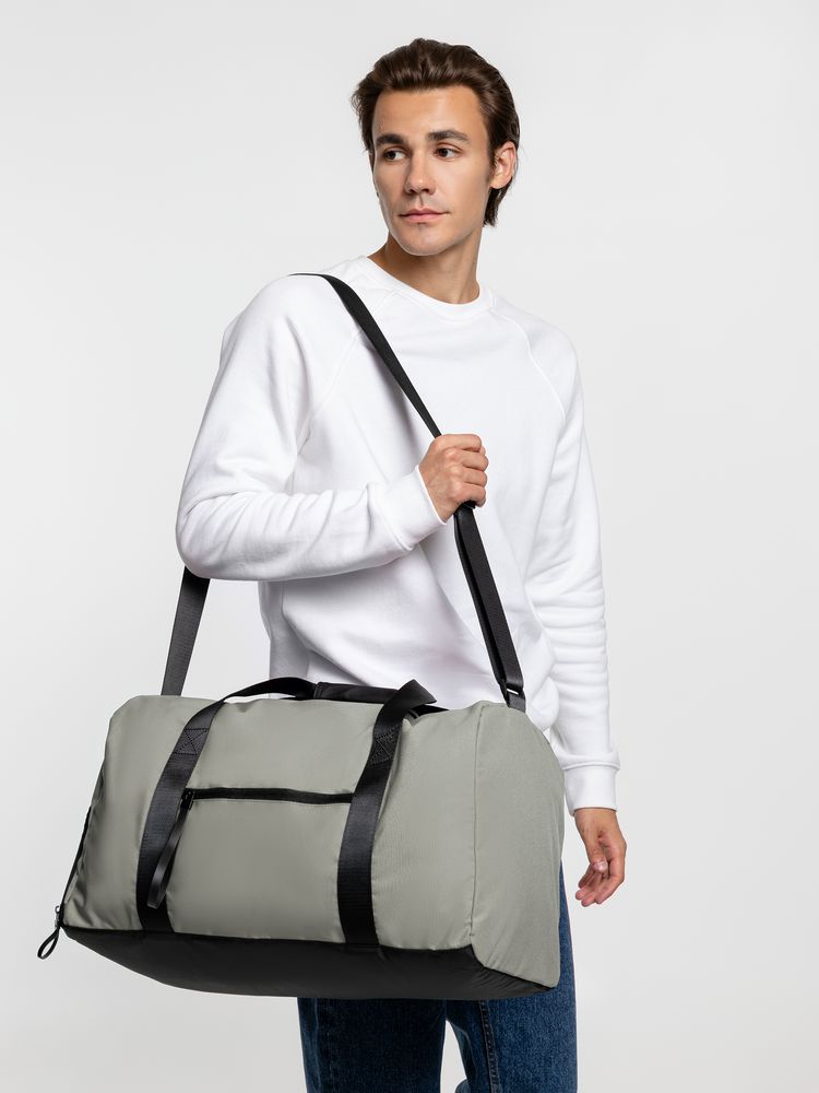 Сумка дорожная urbanPulse, серая — изображение 12