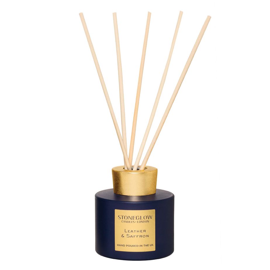 Диффузор Stoneglow Candles, древесина, кожа, шафран — изображение 2
