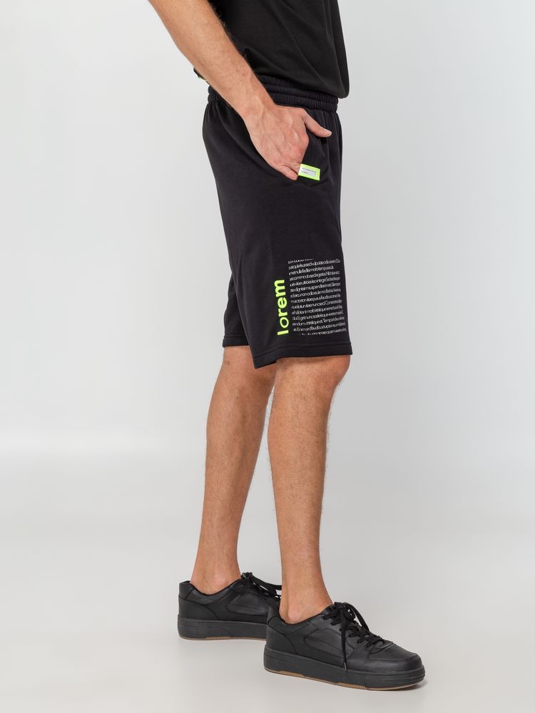 Шорты Terry, черные — изображение 13