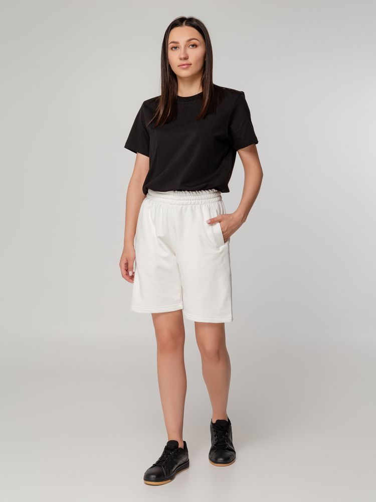 Шорты Terry, молочно-белые — изображение 9