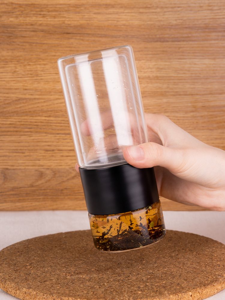 Бутылка для заваривания Cultivar, черная — изображение 10