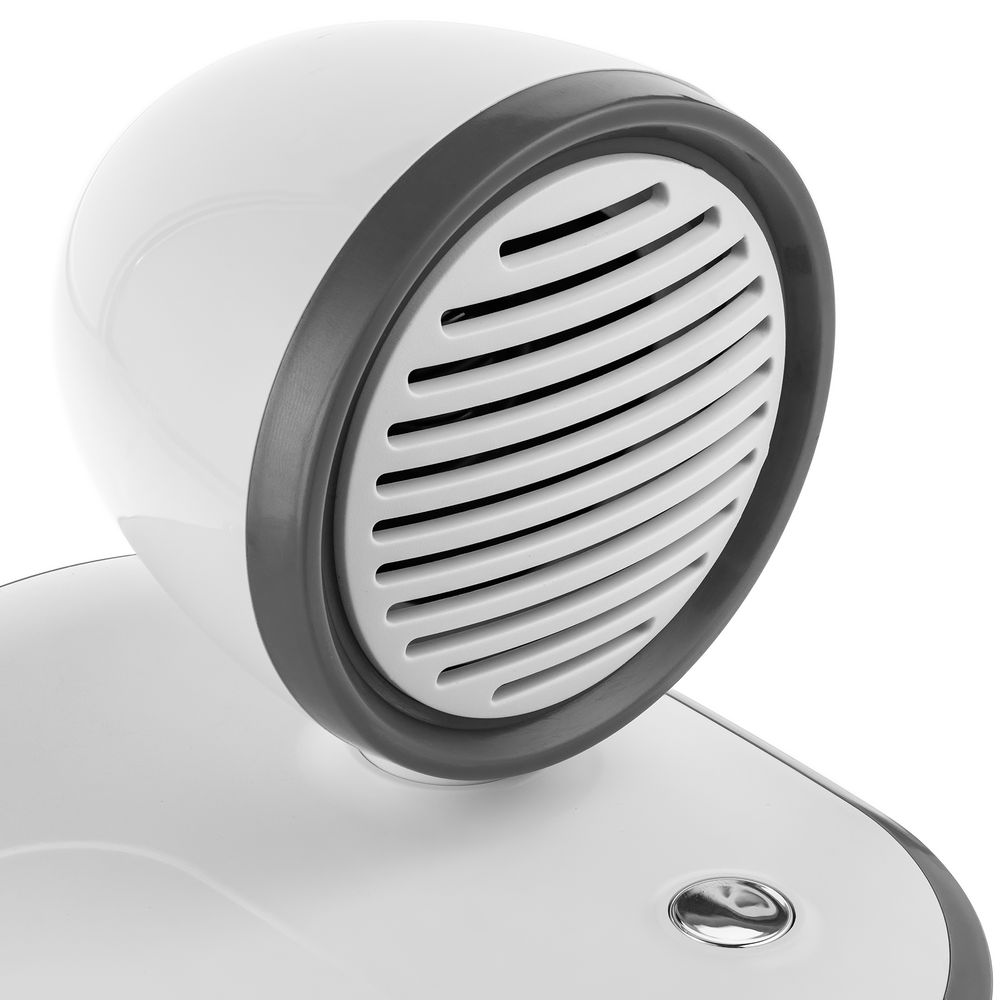 Лампа с колонкой и беспроводной зарядкой Flashback, белая — изображение 8