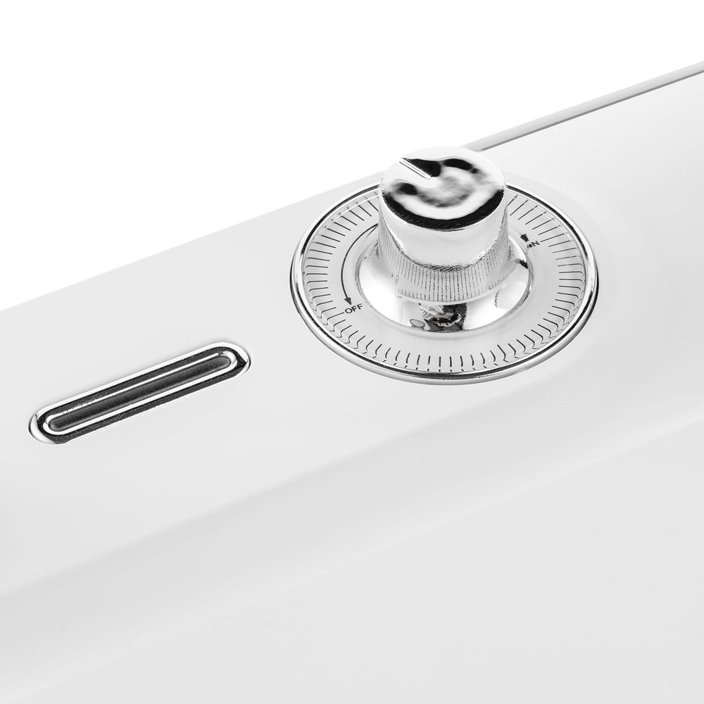 Лампа с колонкой и беспроводной зарядкой Flashback, белая — изображение 9