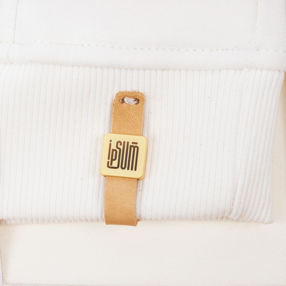 Квадратный шильдик на резинку Direct, матовый золотистый — изображение 10