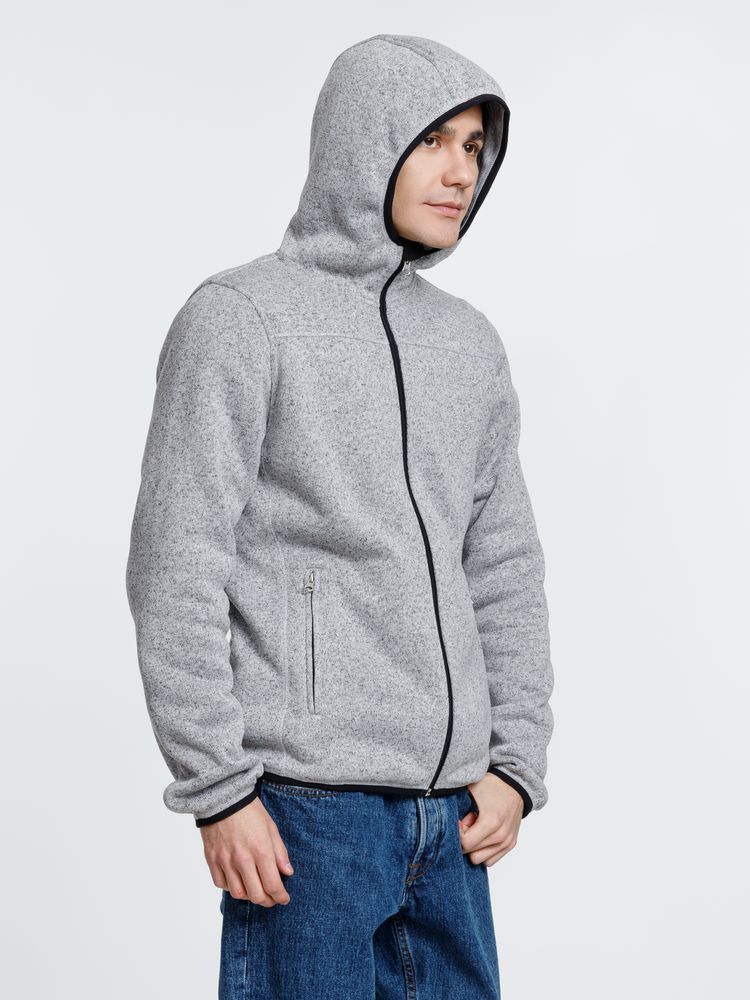 Куртка с капюшоном унисекс Gotland, серая — изображение 11