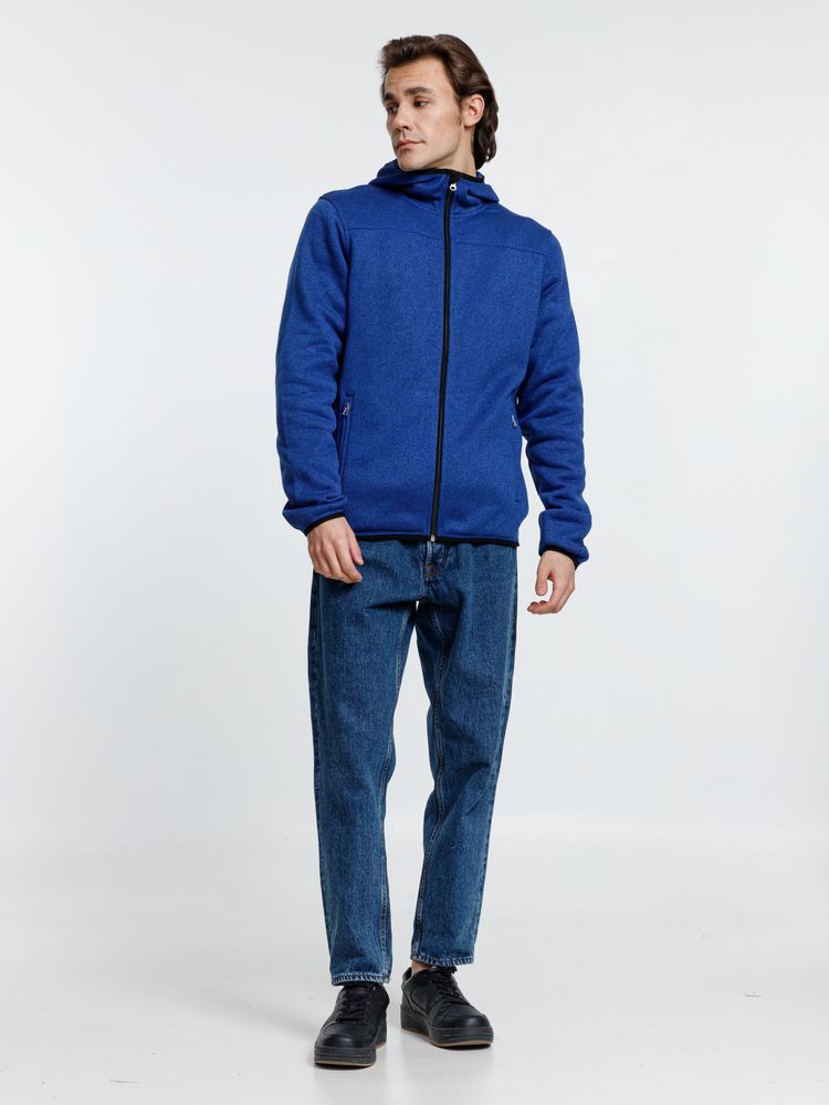 Куртка с капюшоном унисекс Gotland, синяя — изображение 12