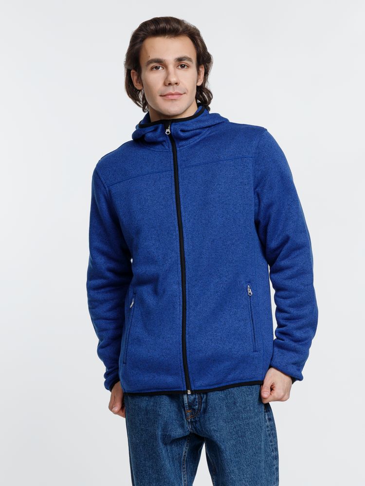 Куртка с капюшоном унисекс Gotland, синяя — изображение 9