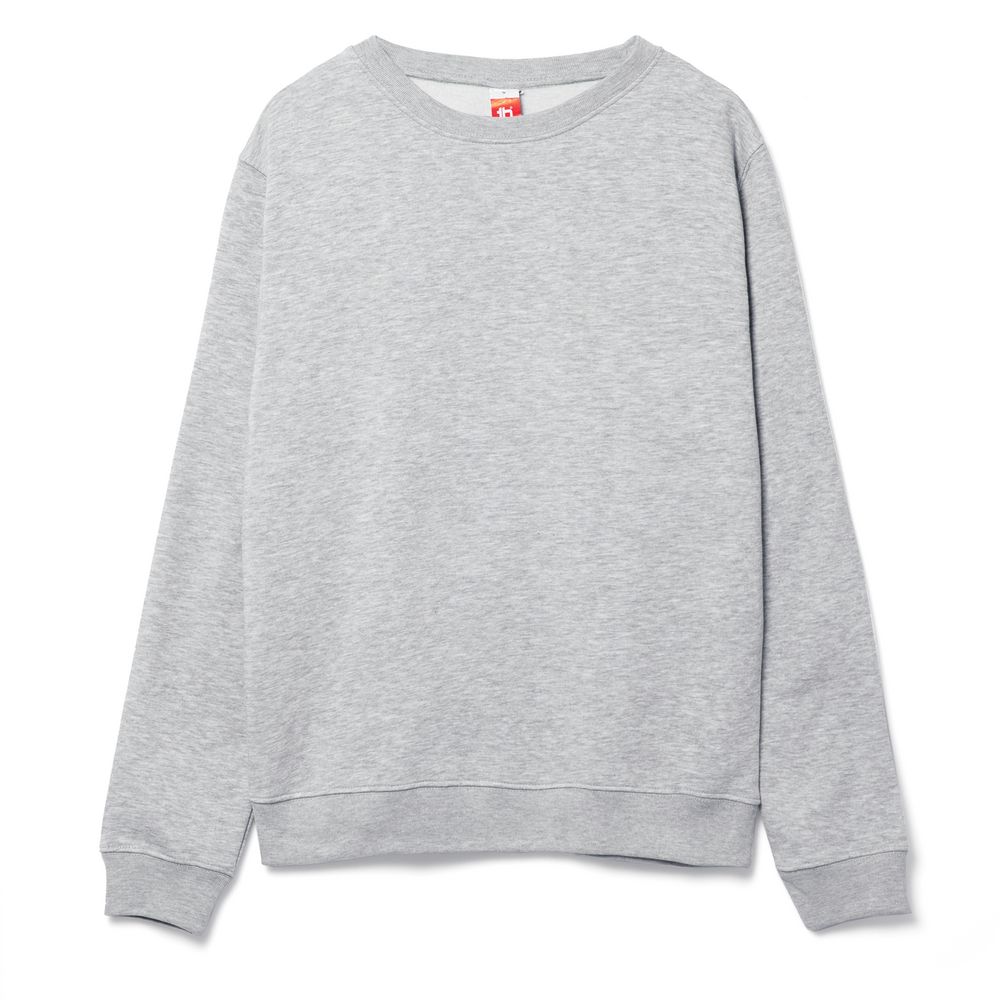 Свитшот унисекс Delta, серый меланж — изображение 2