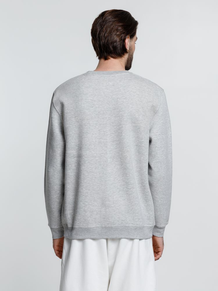 Свитшот унисекс Delta, серый меланж — изображение 12