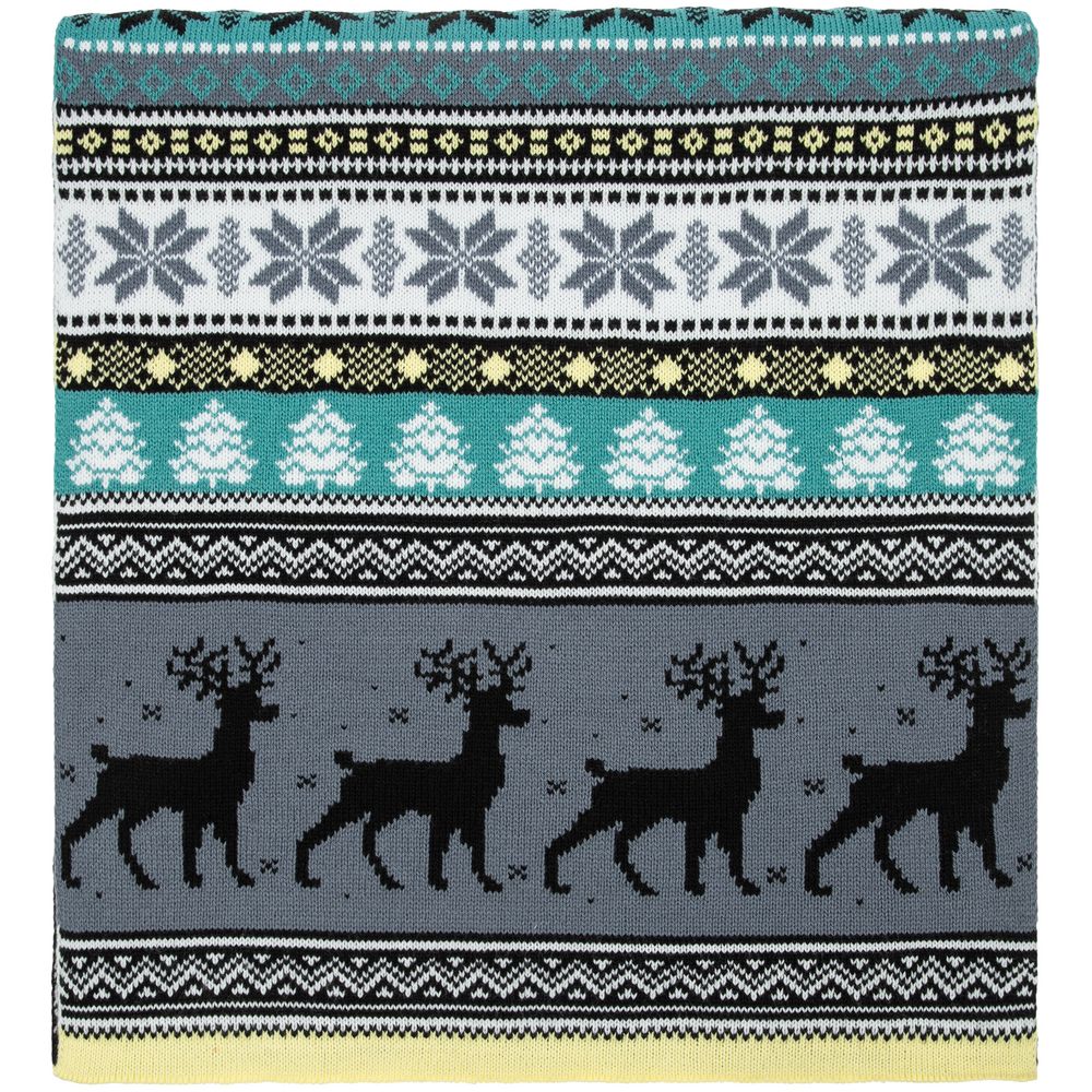 Шарф Mirakler, зеленый с желтым — изображение 2