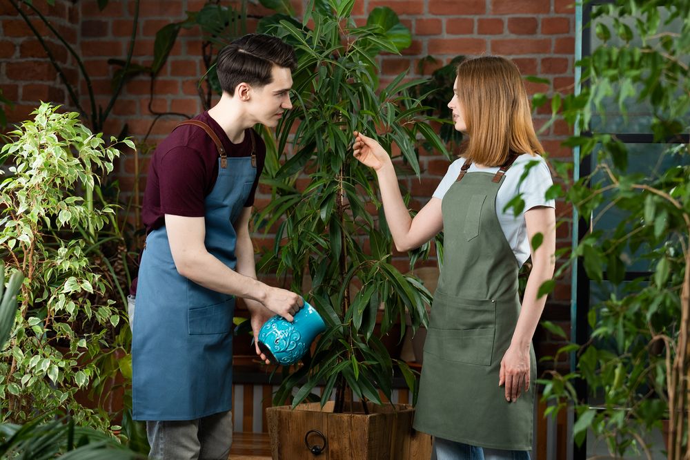 Фартук Artful, синий — изображение 6