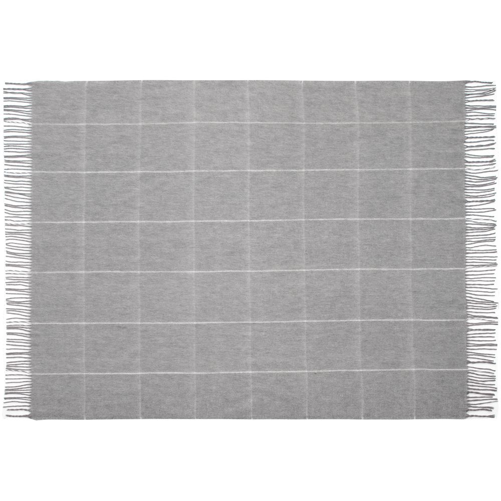 Плед «Шамони», серый — изображение 5