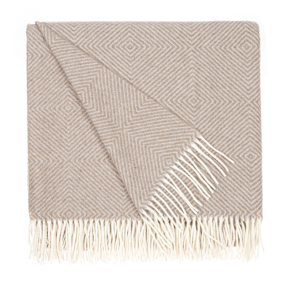 Плед «Тренто», бежевый — изображение 2