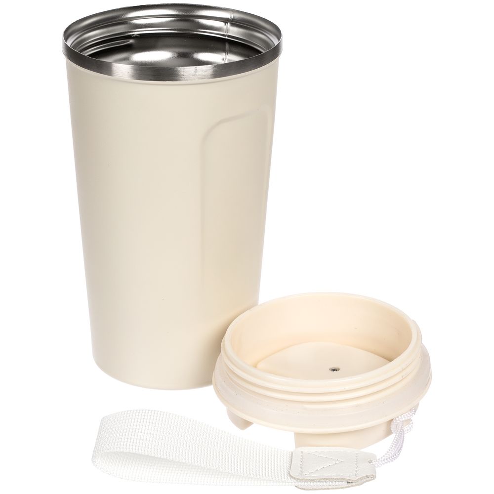 Смарт-стакан с заменяемой батареей tellMug, ver.2, молочно-белый — изображение 3