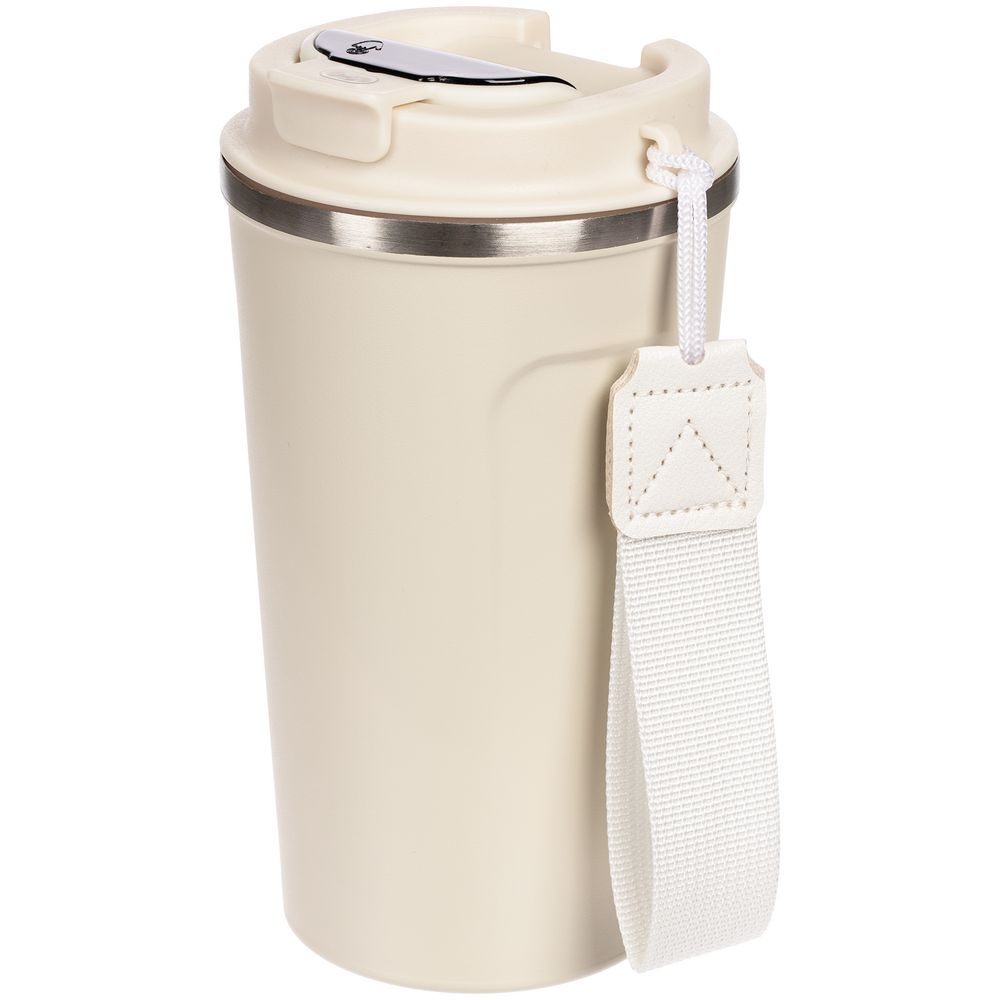 Смарт-стакан с заменяемой батареей tellMug, ver.2, молочно-белый — изображение 2