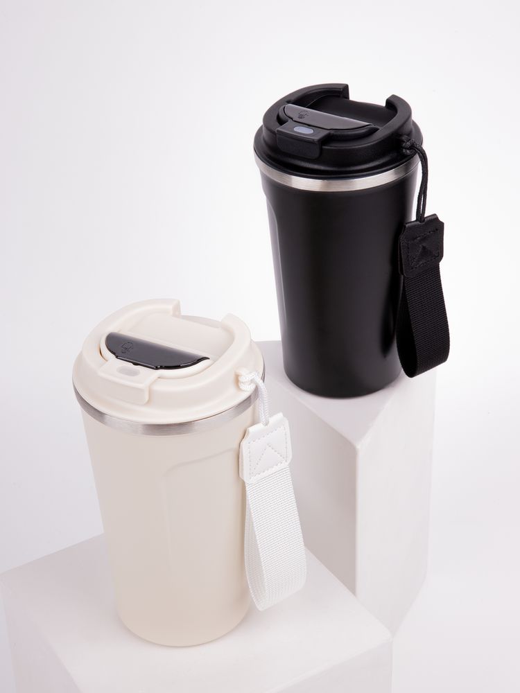 Смарт-стакан с заменяемой батареей tellMug, ver.2, молочно-белый — изображение 12