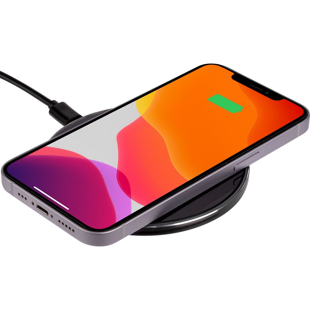 Кружка с подогревом и беспроводной зарядкой Dual Base ver. 2.0 Matt, черная — изображение 3