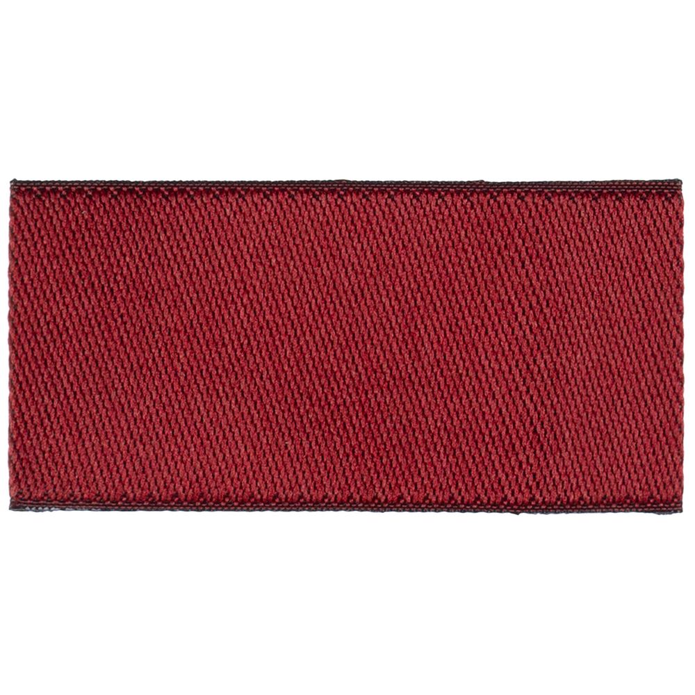 Лейбл тканевый Epsilon, XXS, бордовый — изображение 2