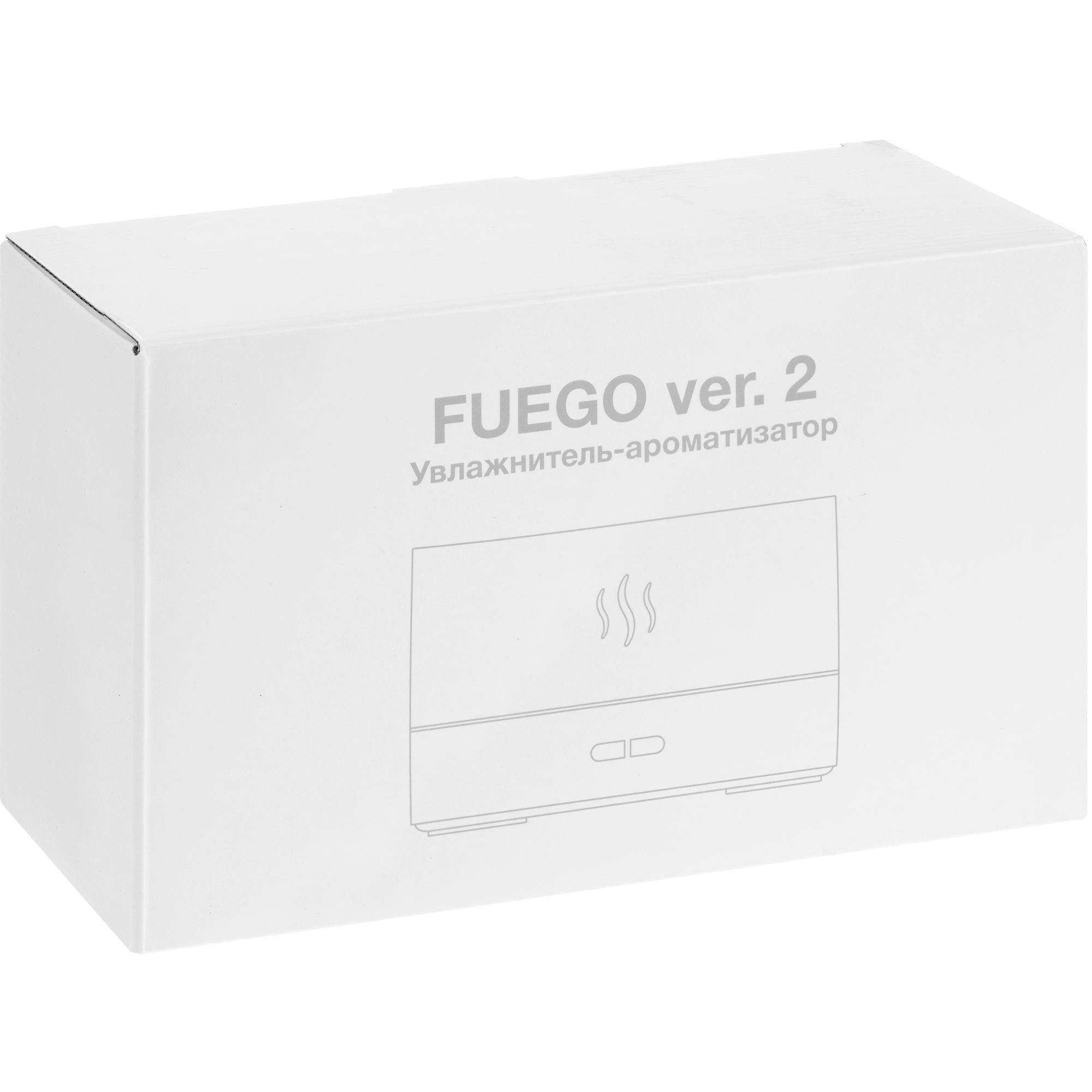 Увлажнитель-ароматизатор с имитацией пламени Fuego ver.2, черный — изображение 13