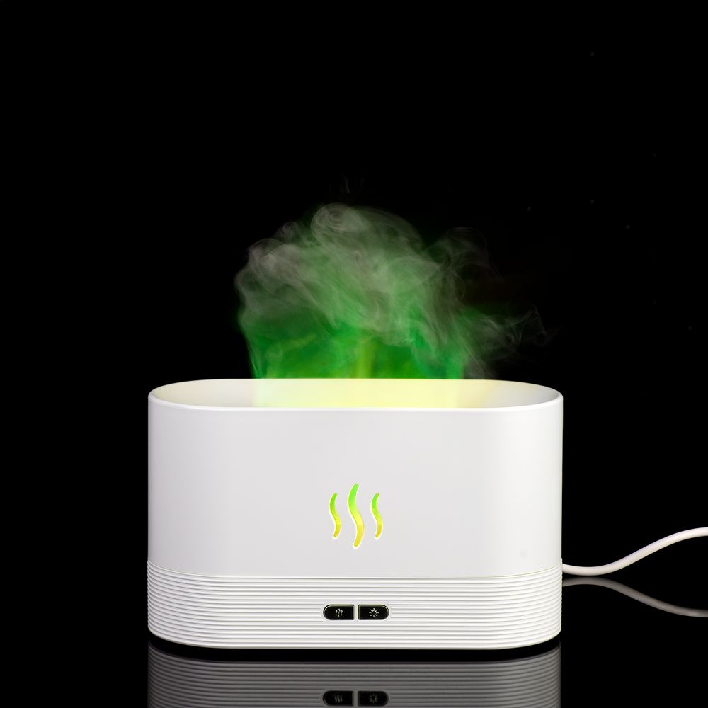 Увлажнитель-ароматизатор с имитацией пламени Fuego ver.2, белый — изображение 9