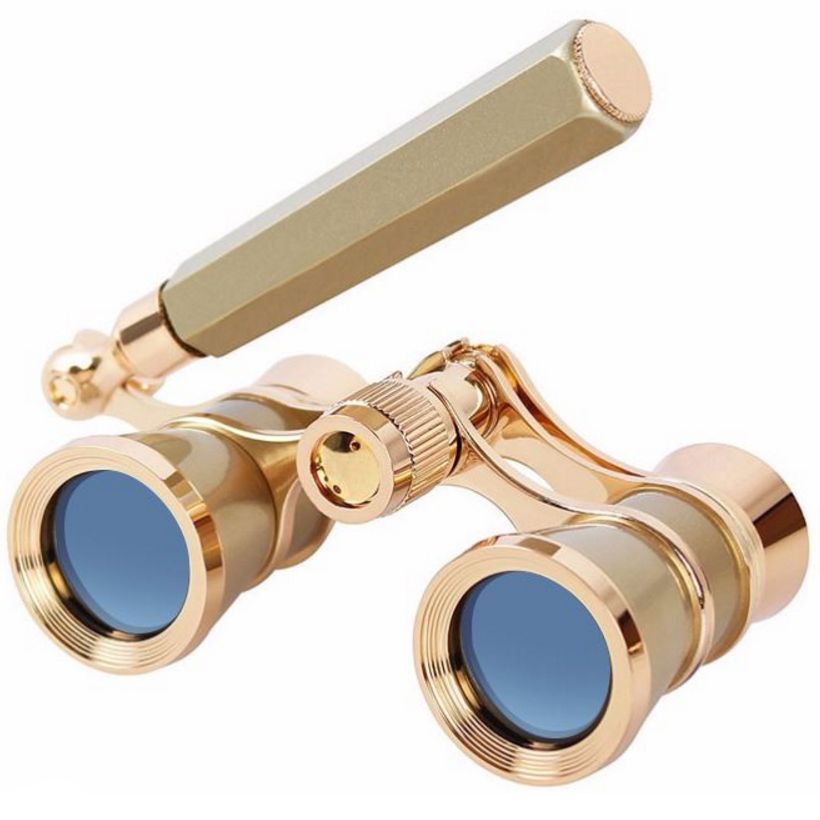 Театральный бинокль-лорнет Broadway 325E, золотистый — изображение 2