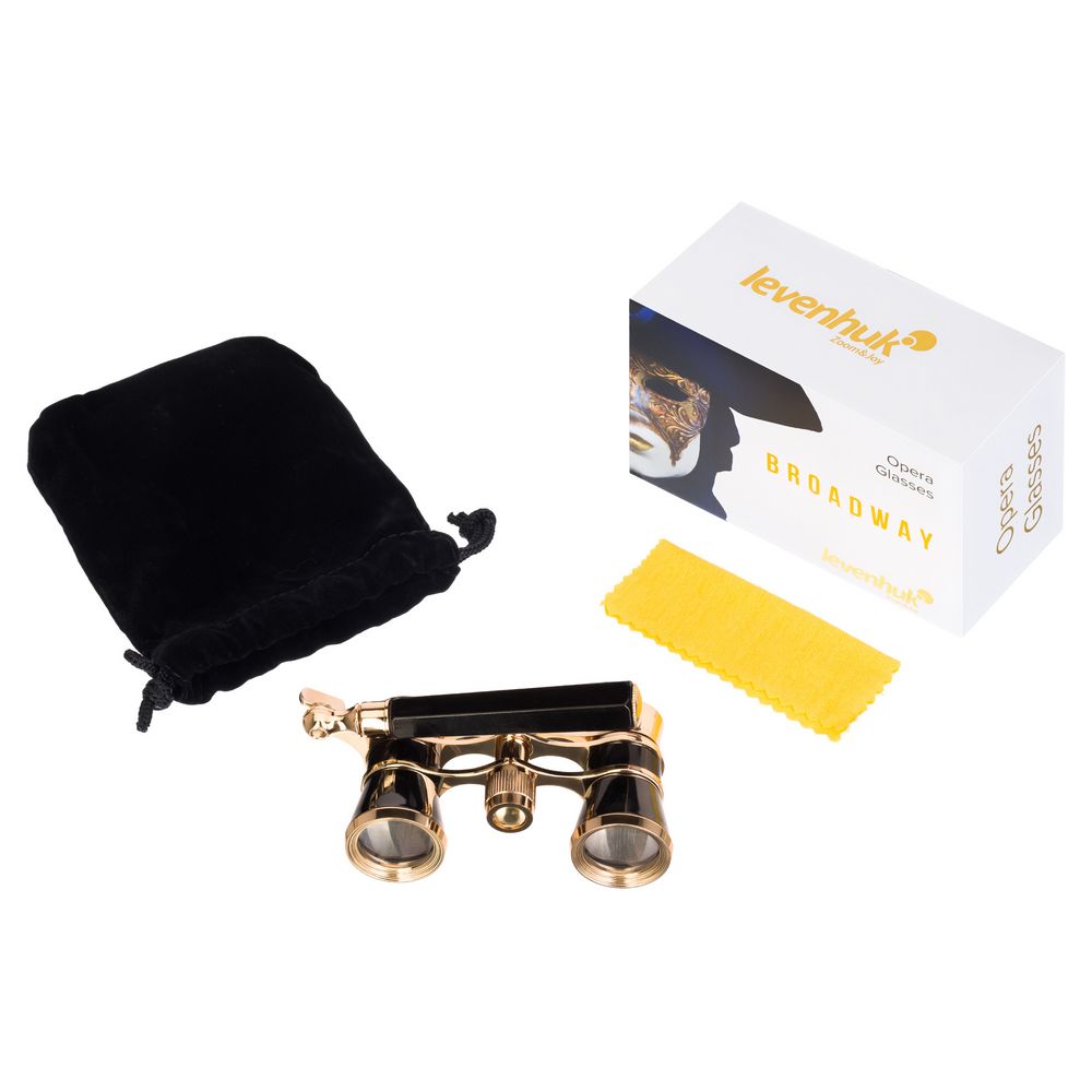 Театральный бинокль-лорнет Broadway 325E, черный — изображение 9