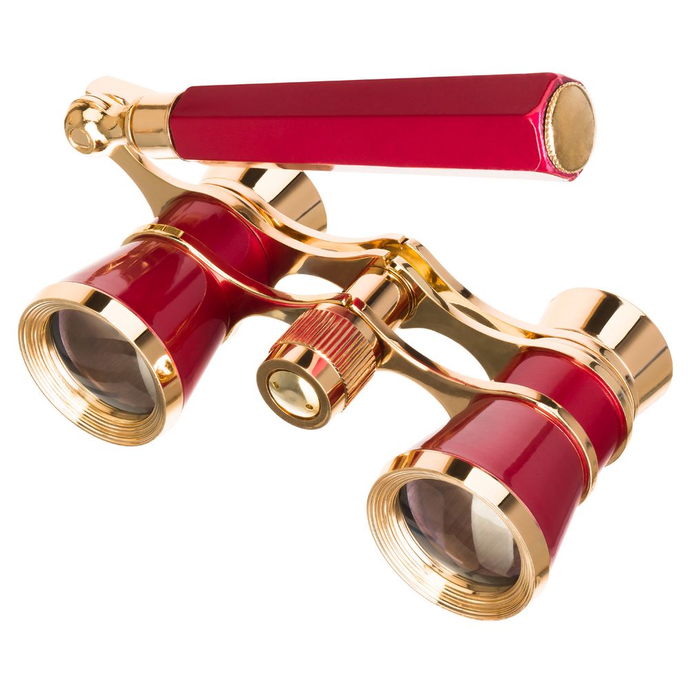 Театральный бинокль-лорнет Broadway 325E, красный — изображение 2