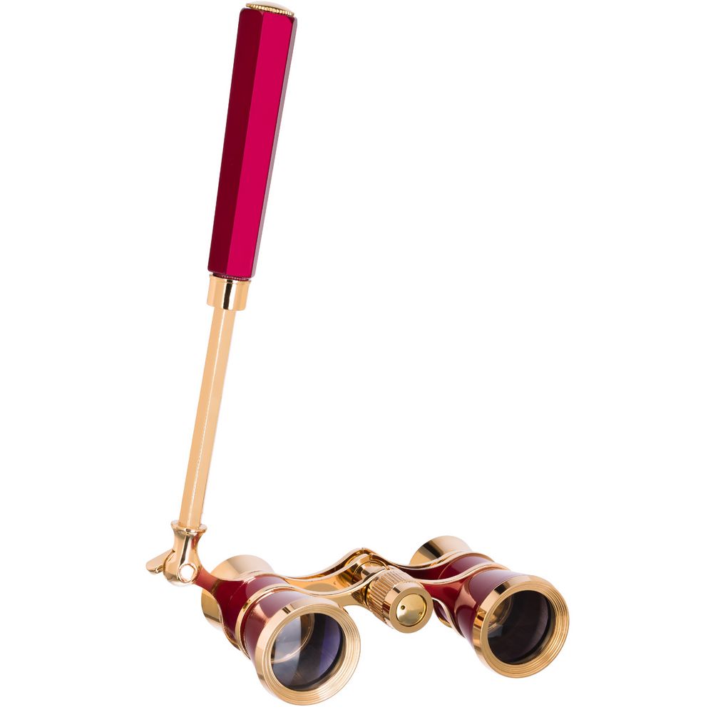 Театральный бинокль-лорнет Broadway 325E, красный — изображение 7