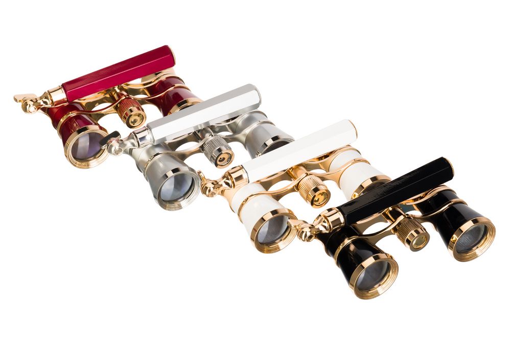 Театральный бинокль-лорнет Broadway 325E, белый — изображение 11