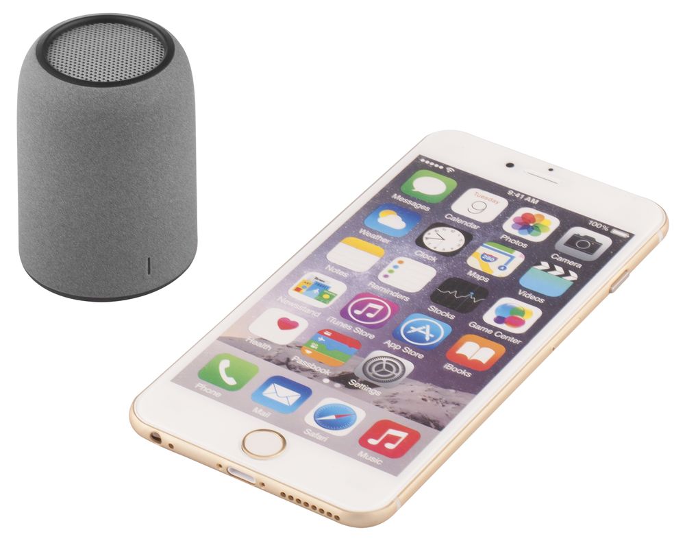 Беспроводная колонка Uniscend Grinder, серая — изображение 7