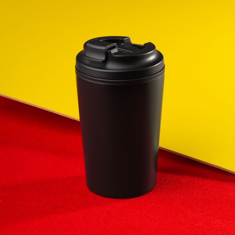 Термостакан Kuppi, черный — изображение 7