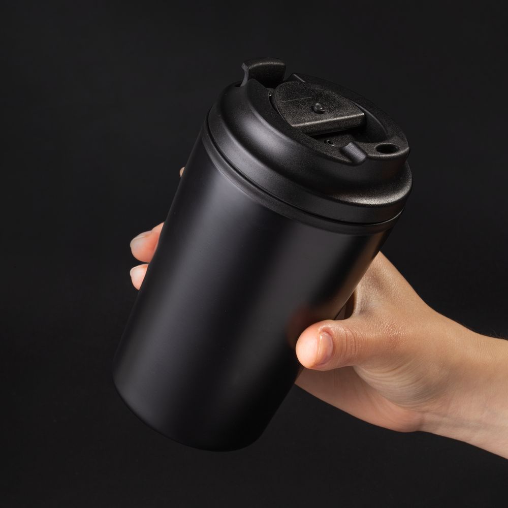 Термостакан Kuppi, черный — изображение 9