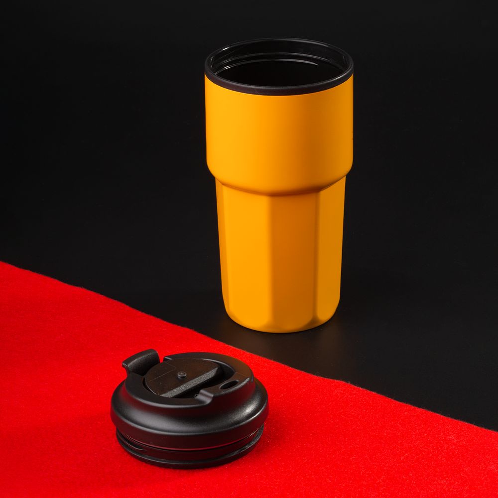 Термостакан Presa, оранжевый — изображение 8