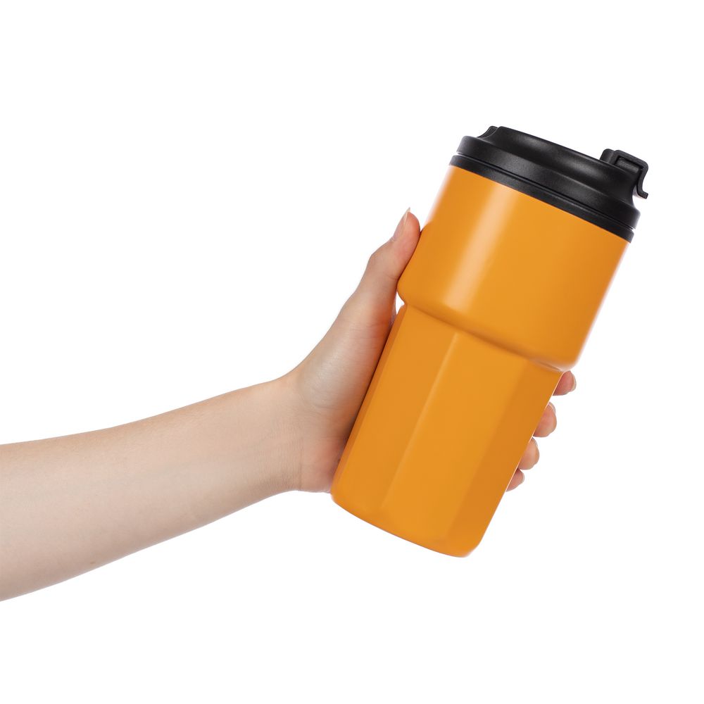 Термостакан Presa, оранжевый — изображение 5