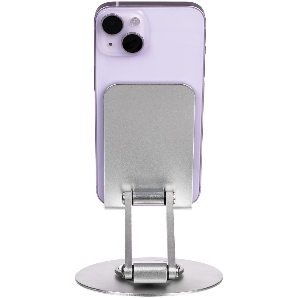 Подставка для смартфона Smartic, серебристая — изображение 6