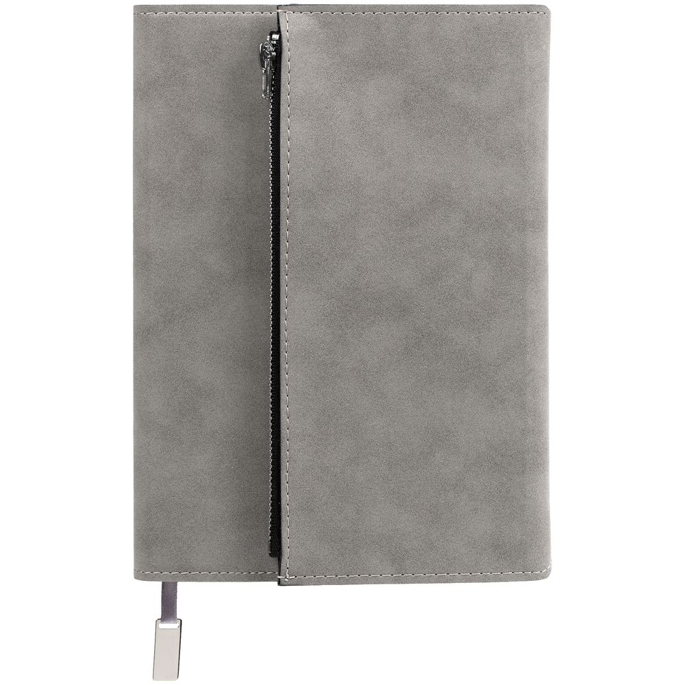 Ежедневник Grace на заказ, недатированный, серый — изображение 5