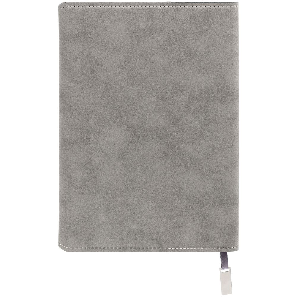 Ежедневник Grace на заказ, недатированный, серый — изображение 4