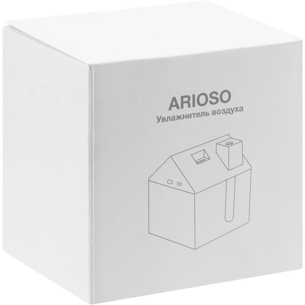 Настольный увлажнитель Arioso с вентилятором и лампой, белый — изображение 16