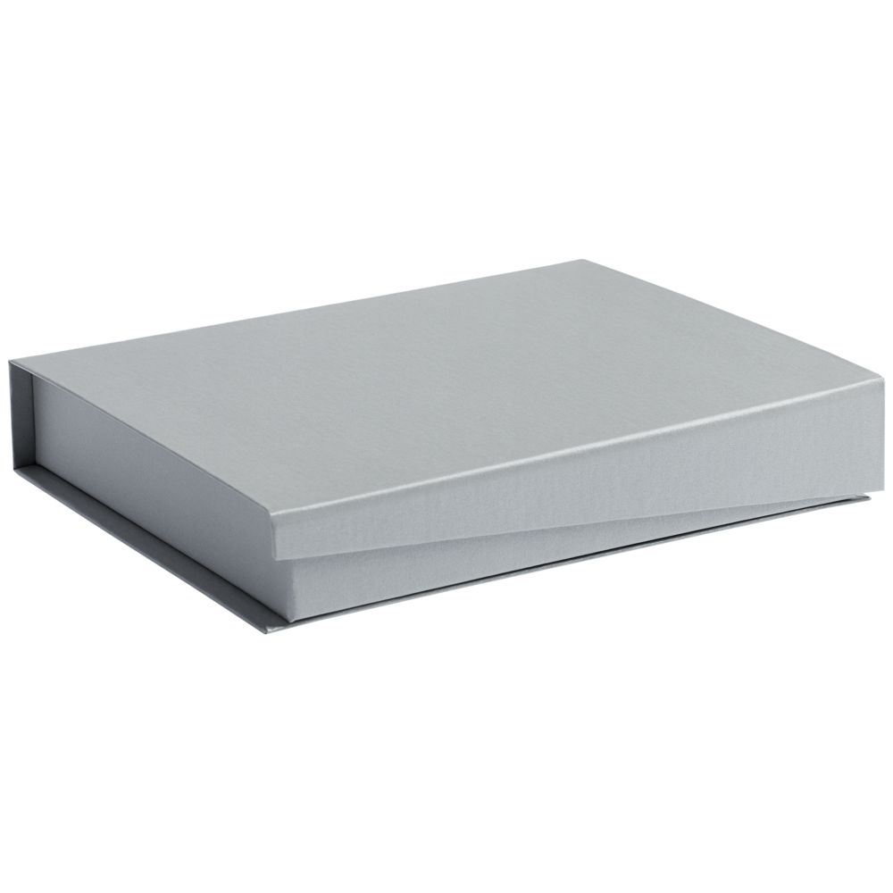 Коробка Duo под ежедневник и ручку, серая — изображение 2