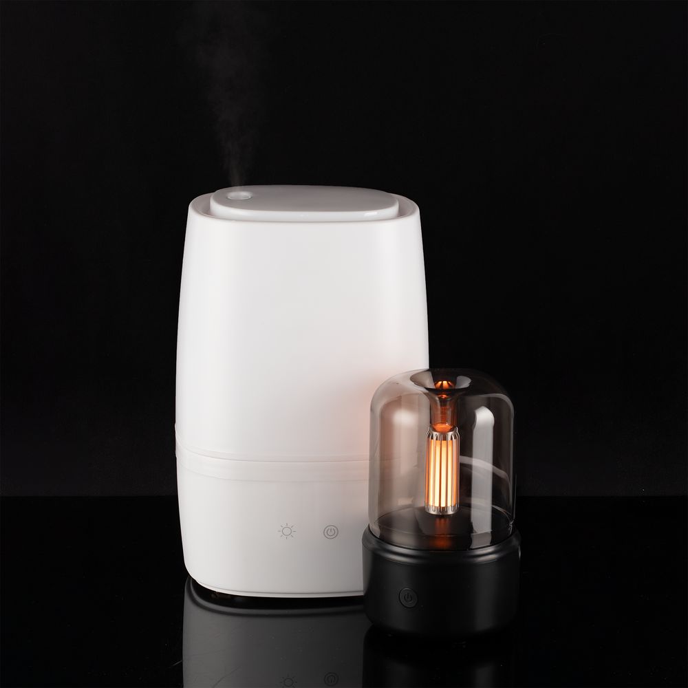 Увлажнитель-ароматизатор с подсветкой mistFlicker, черный — изображение 9