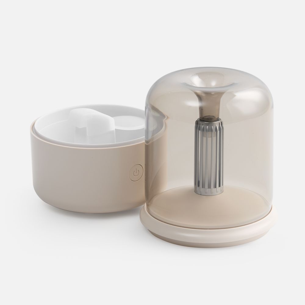 Увлажнитель-ароматизатор с подсветкой mistFlicker, молочно-белый — изображение 5