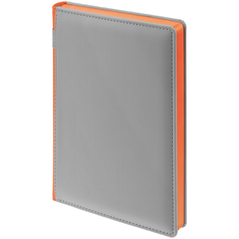Ежедневник Spain Shall, недатированный, серый с оранжевым — изображение 3