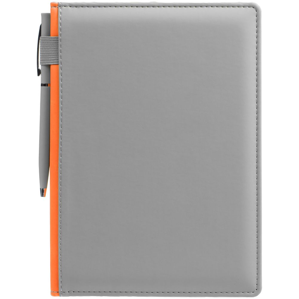 Ежедневник Spain Shall, недатированный, серый с оранжевым — изображение 7