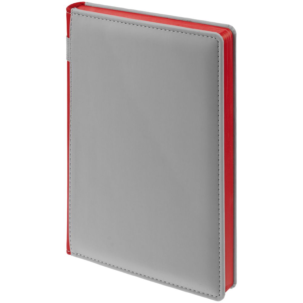 Ежедневник Spain Shall, недатированный, серый с красным — изображение 3