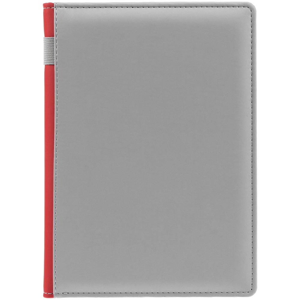 Ежедневник Spain Shall, недатированный, серый с красным — изображение 4