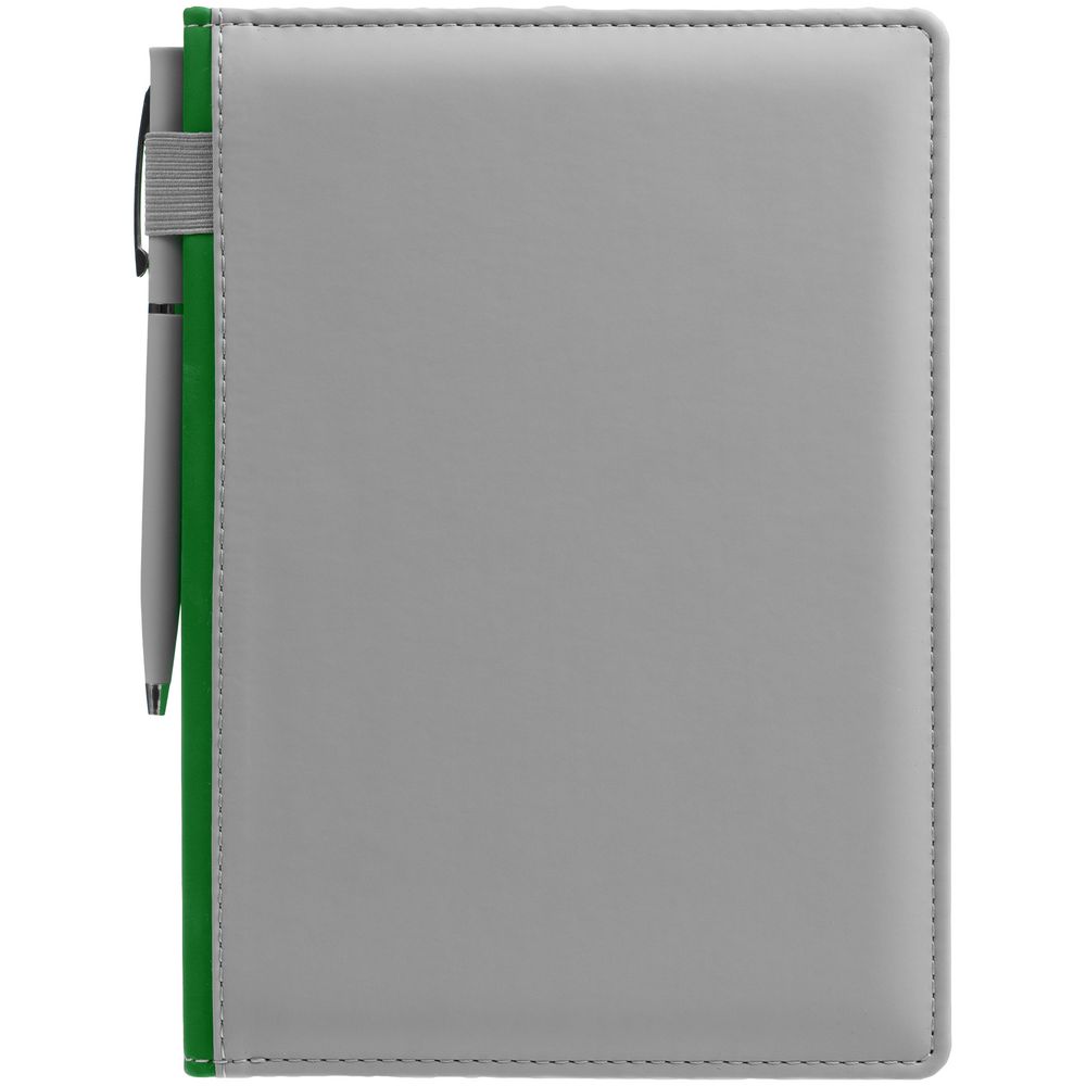 Ежедневник Spain Shall, недатированный, серый с зеленым — изображение 7