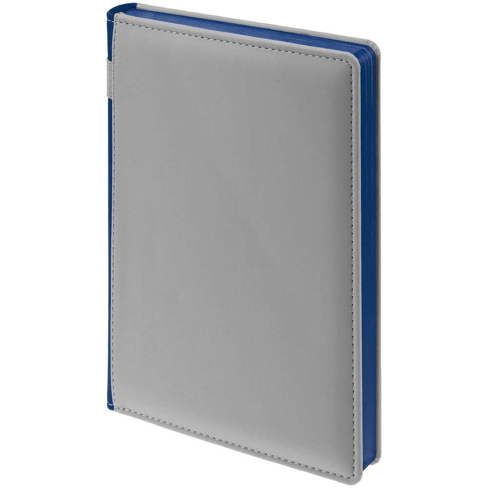 Ежедневник Spain Shall, недатированный, серый с синим — изображение 3