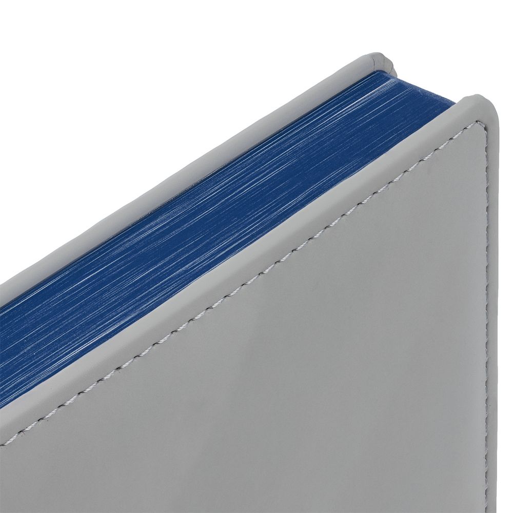 Ежедневник Spain Shall, недатированный, серый с синим — изображение 6