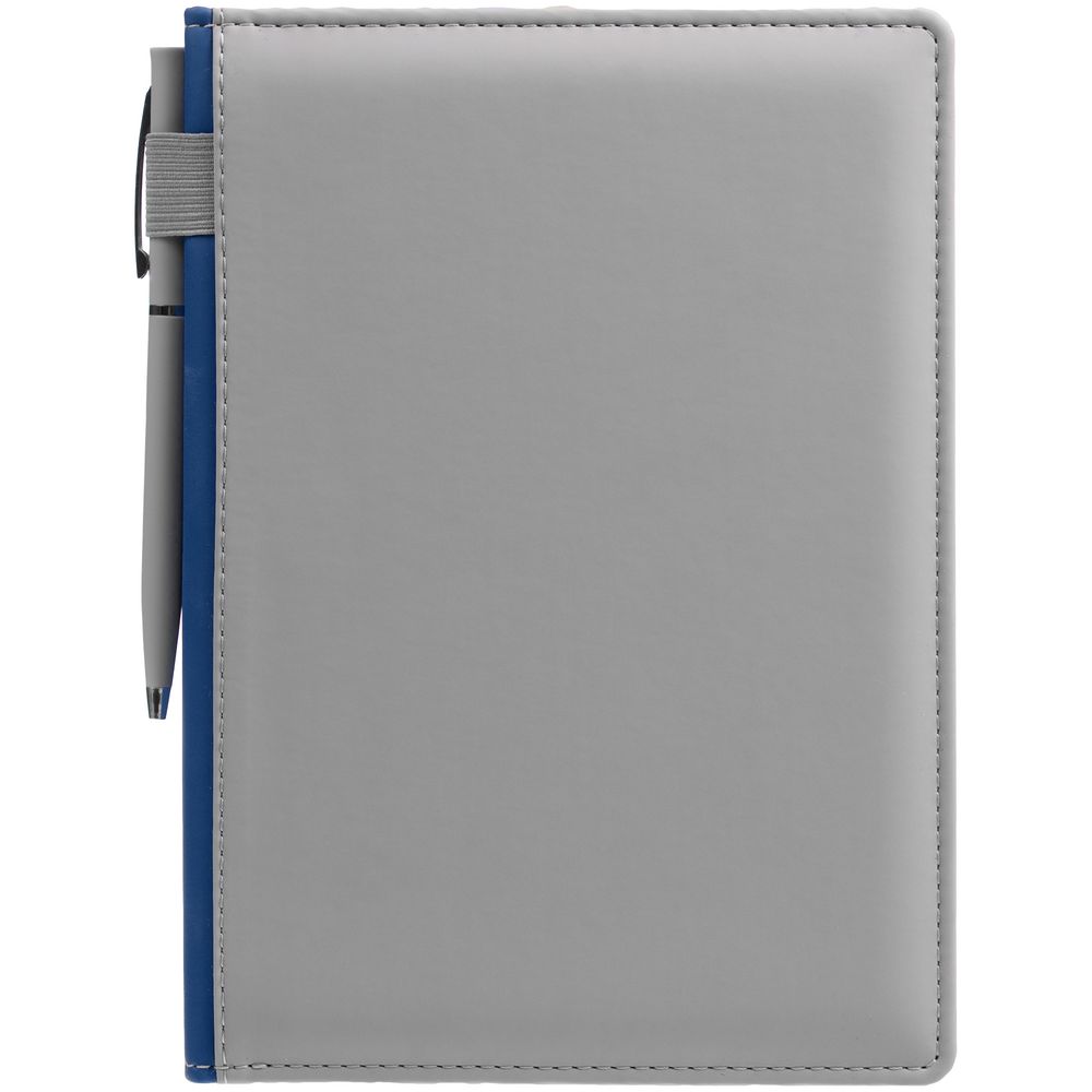 Ежедневник Spain Shall, недатированный, серый с синим — изображение 7